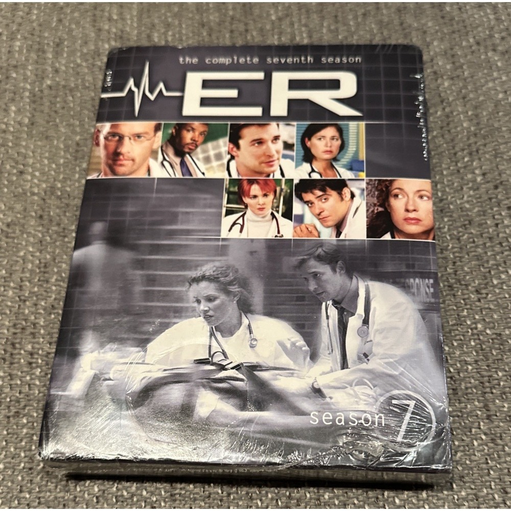 ER: the Complete Seventh Season (DVD) Medical Drama Factory Sealed New